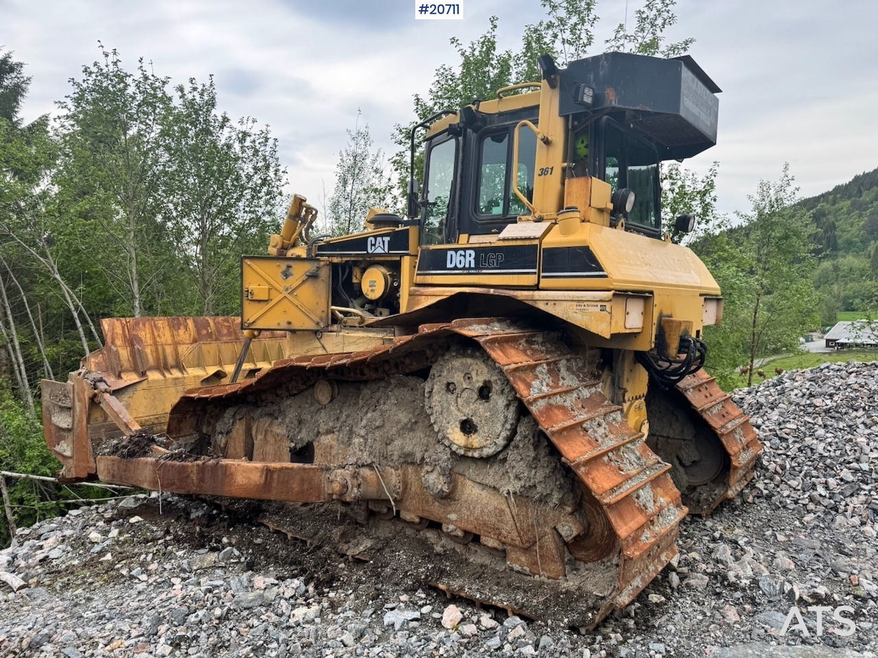Caterpillar D6R LGP - Bulldozer: picture 3 Caterpillar D6R LGP - Bulldozer: picture 3