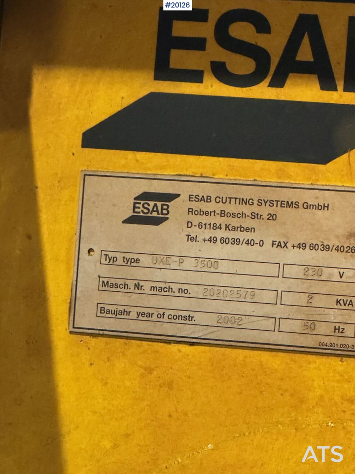 Construction machinery Esab UXE-P 3500: picture 17