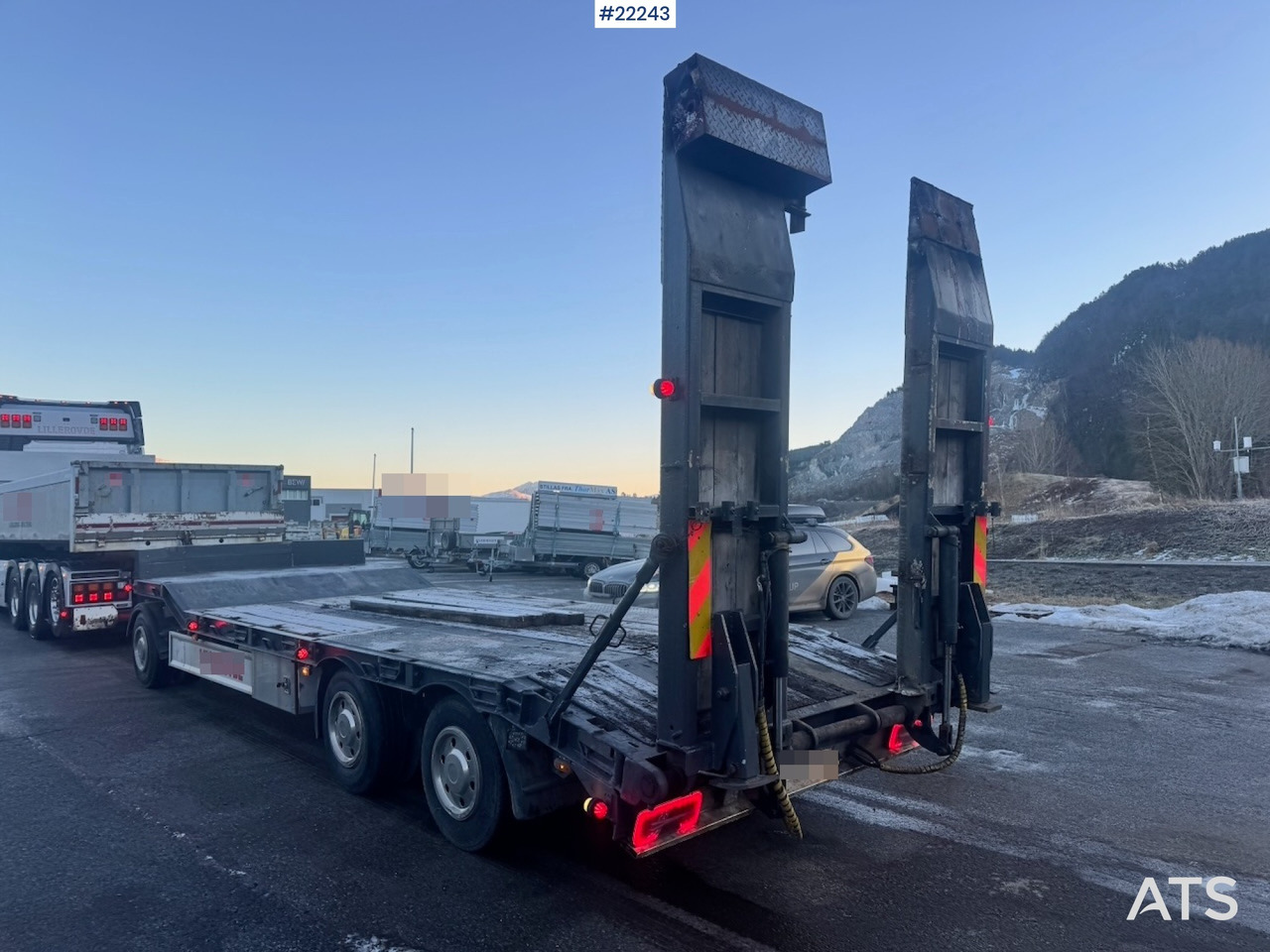 Damm Maskinslep – Eu-godkjent - Low loader trailer: picture 4 Damm Maskinslep – Eu-godkjent - Low loader trailer: picture 4