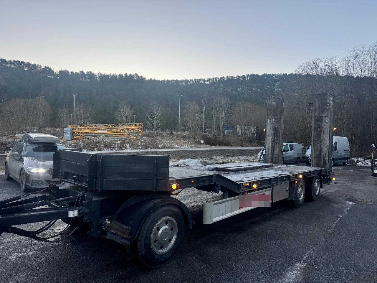 Damm Maskinslep – Eu-godkjent - Low loader trailer: picture 1 Damm Maskinslep – Eu-godkjent - Low loader trailer: picture 1