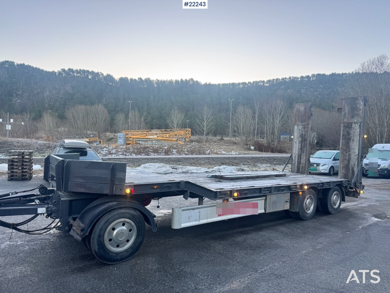 Damm Maskinslep – Eu-godkjent - Low loader trailer: picture 2 Damm Maskinslep – Eu-godkjent - Low loader trailer: picture 2