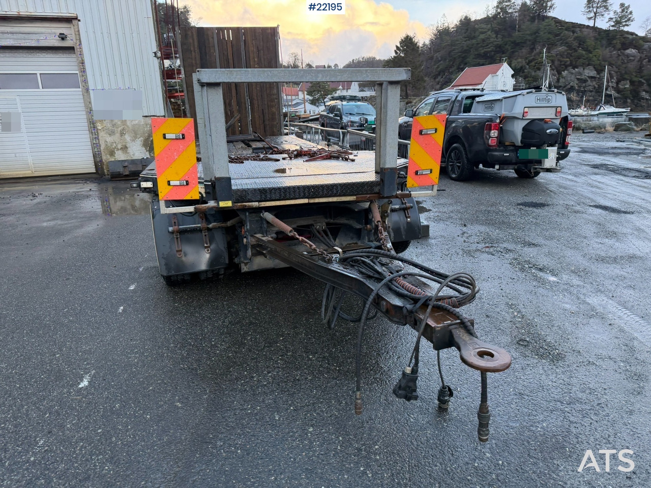 Damm SL-28m 3 akslet maskinslep m/ hydraulisk kjørebro - Low loader trailer: picture 5 Damm SL-28m 3 akslet maskinslep m/ hydraulisk kjørebro - Low loader trailer: picture 5