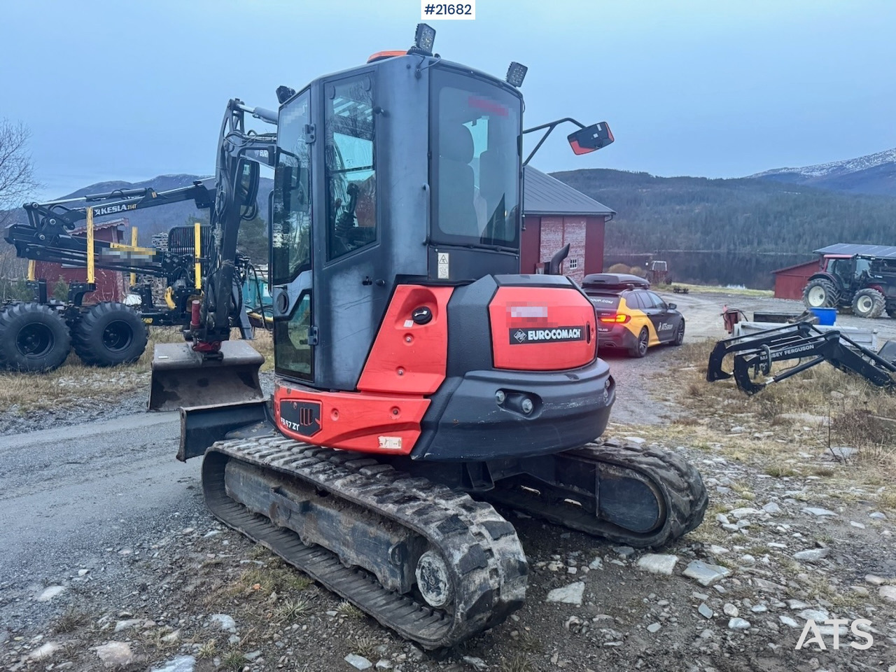 Euromach Eurocomach ES57 Beltegraver m/ Rototilt og 2 skuffer. 1920 timer. - Crawler excavator: picture 4 Euromach Eurocomach ES57 Beltegraver m/ Rototilt og 2 skuffer. 1920 timer. - Crawler excavator: picture 4