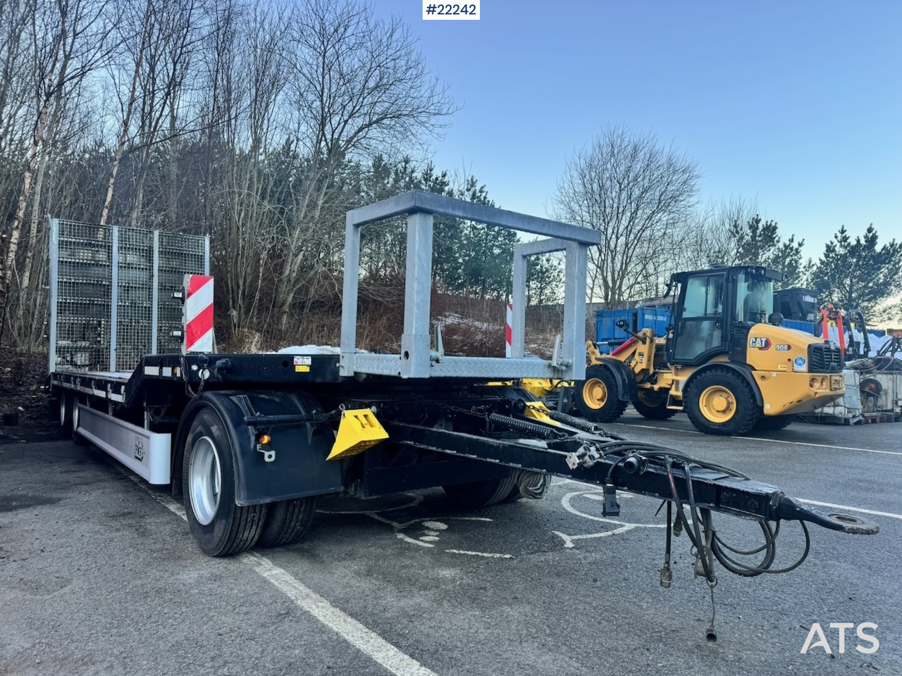 Fliegl DTS 300 Maskinslep -Hydraulisk kjørebru – Eu-godkjent. - Low loader trailer: picture 1 Fliegl DTS 300 Maskinslep -Hydraulisk kjørebru – Eu-godkjent. - Low loader trailer: picture 1