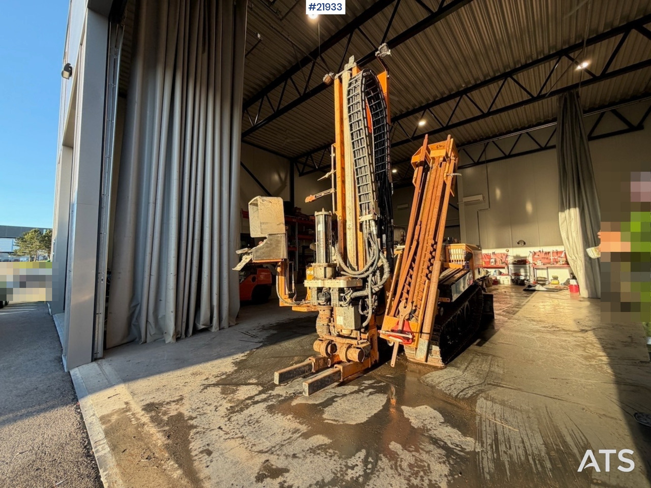 Geotech 605 - Drilling rig: picture 2 Geotech 605 - Drilling rig: picture 2