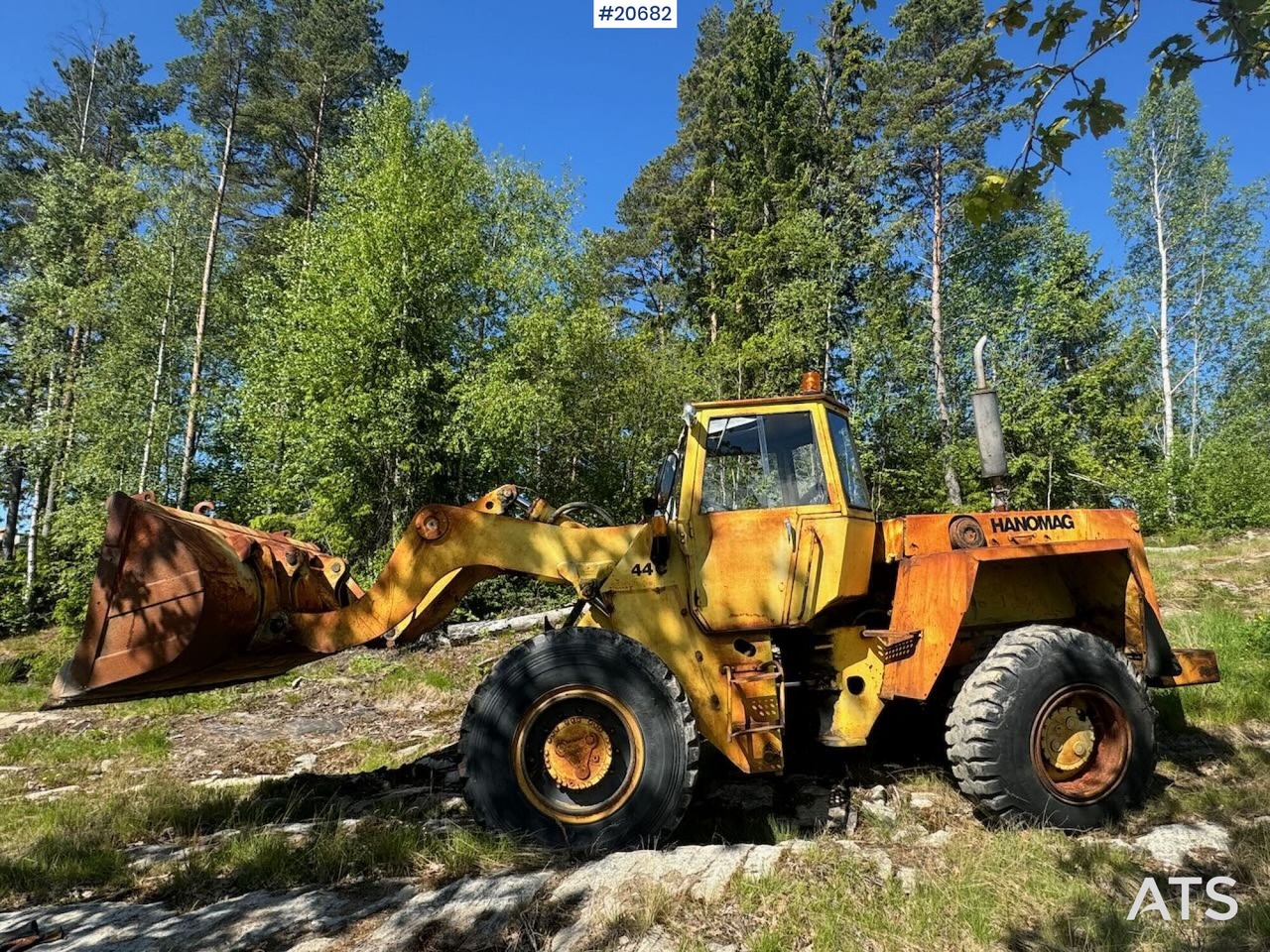 Hanomag 44 - Wheel loader: picture 2 Hanomag 44 - Wheel loader: picture 2