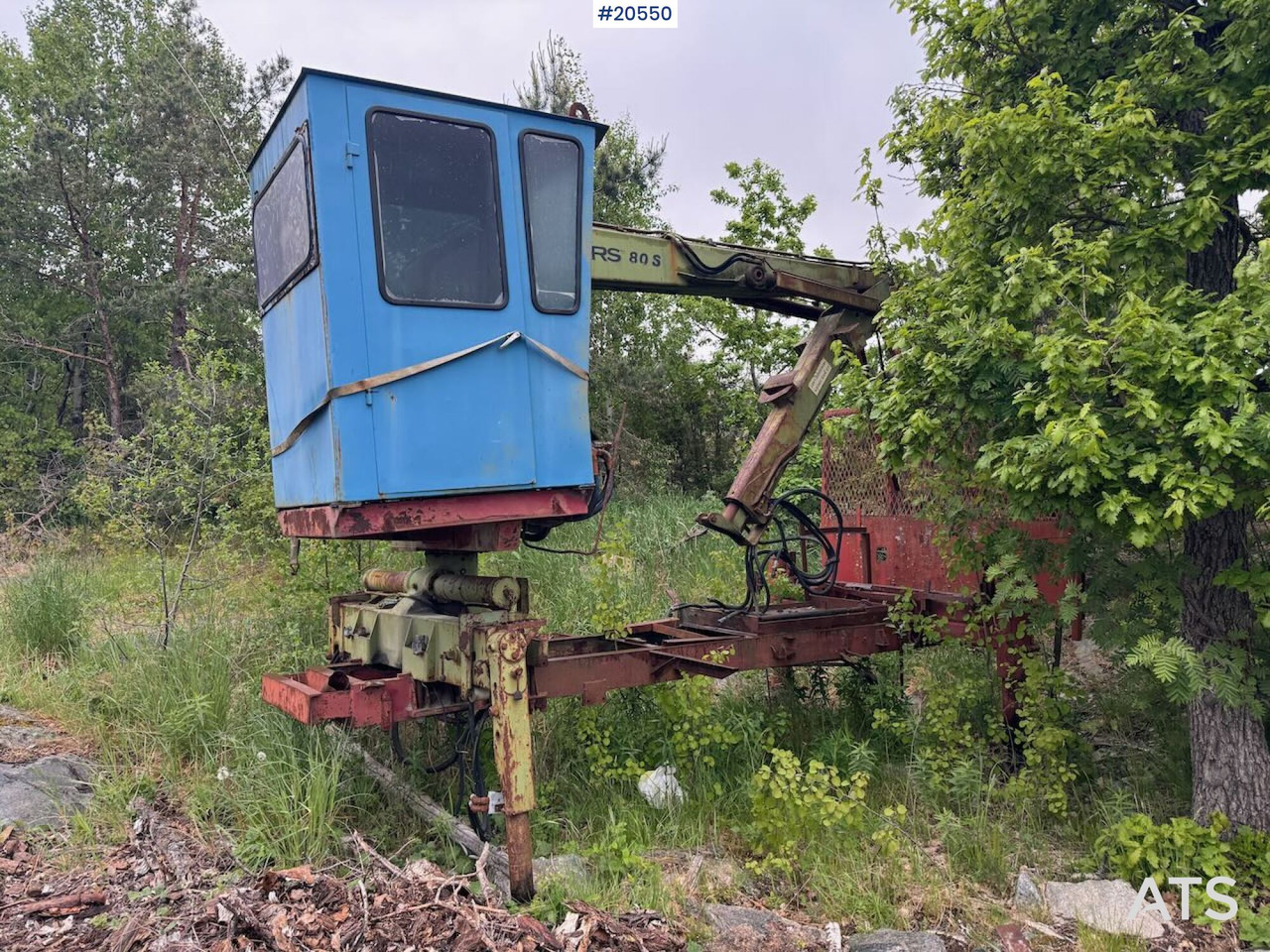 Hiab Fiskars 80S - Truck mounted crane for Construction machinery: picture 1 Hiab Fiskars 80S - Truck mounted crane for Construction machinery: picture 1