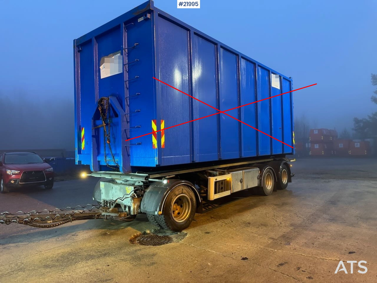 Istrail krokhenger m/ tipp - Roll-off/ Skip trailer: picture 1 Istrail krokhenger m/ tipp - Roll-off/ Skip trailer: picture 1