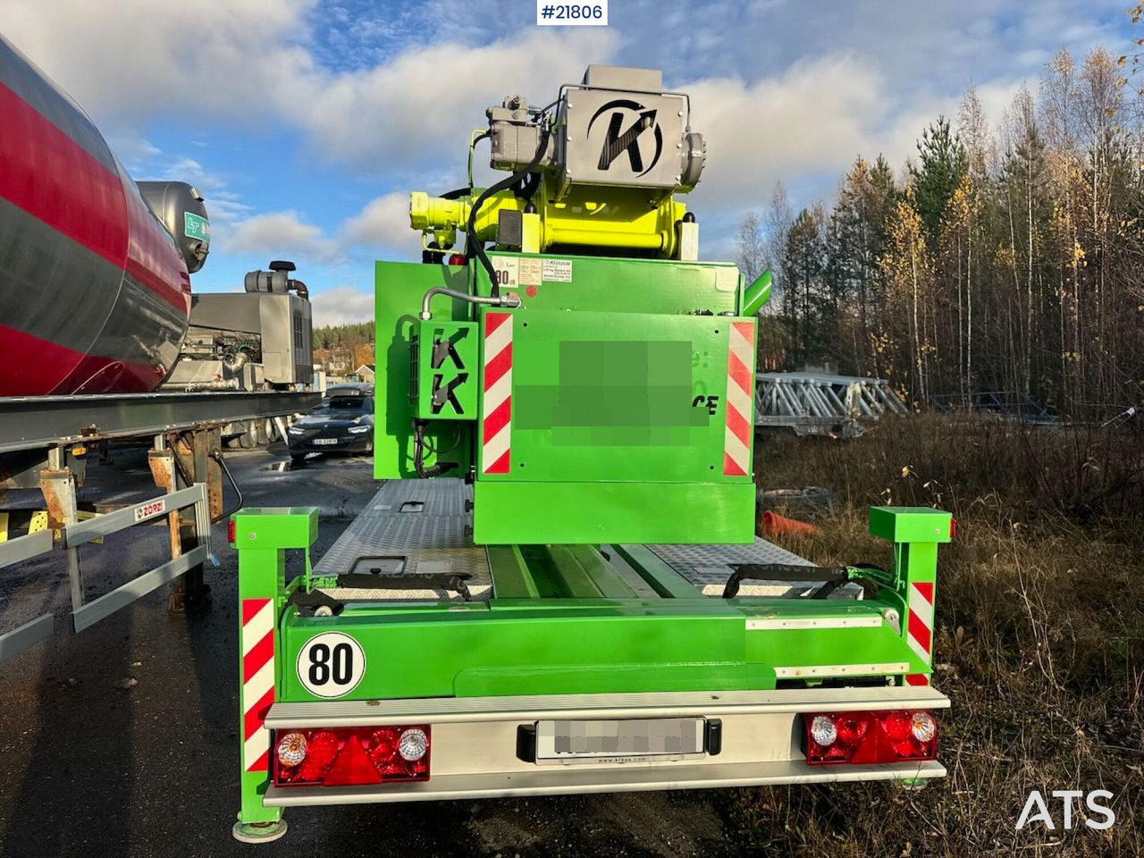 Klaas K21-30 Byggekran. 340 timer! - Self-erecting tower crane: picture 4 Klaas K21-30 Byggekran. 340 timer! - Self-erecting tower crane: picture 4