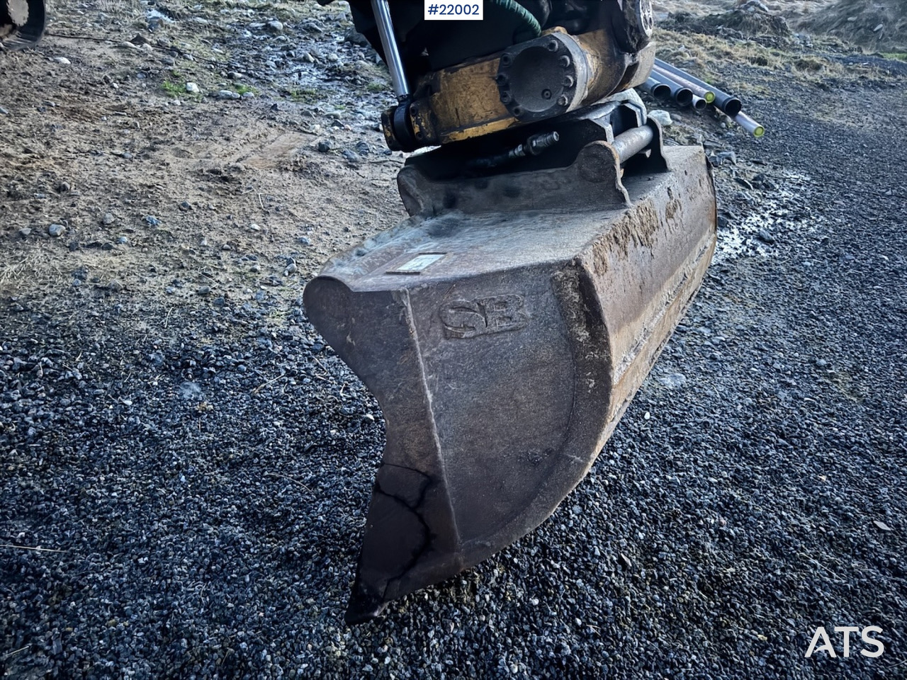 Excavator Kobelco 2016 Kobelco SK75SR Beltegraver m/ Rototilt og Pusseskuffe.: picture 22