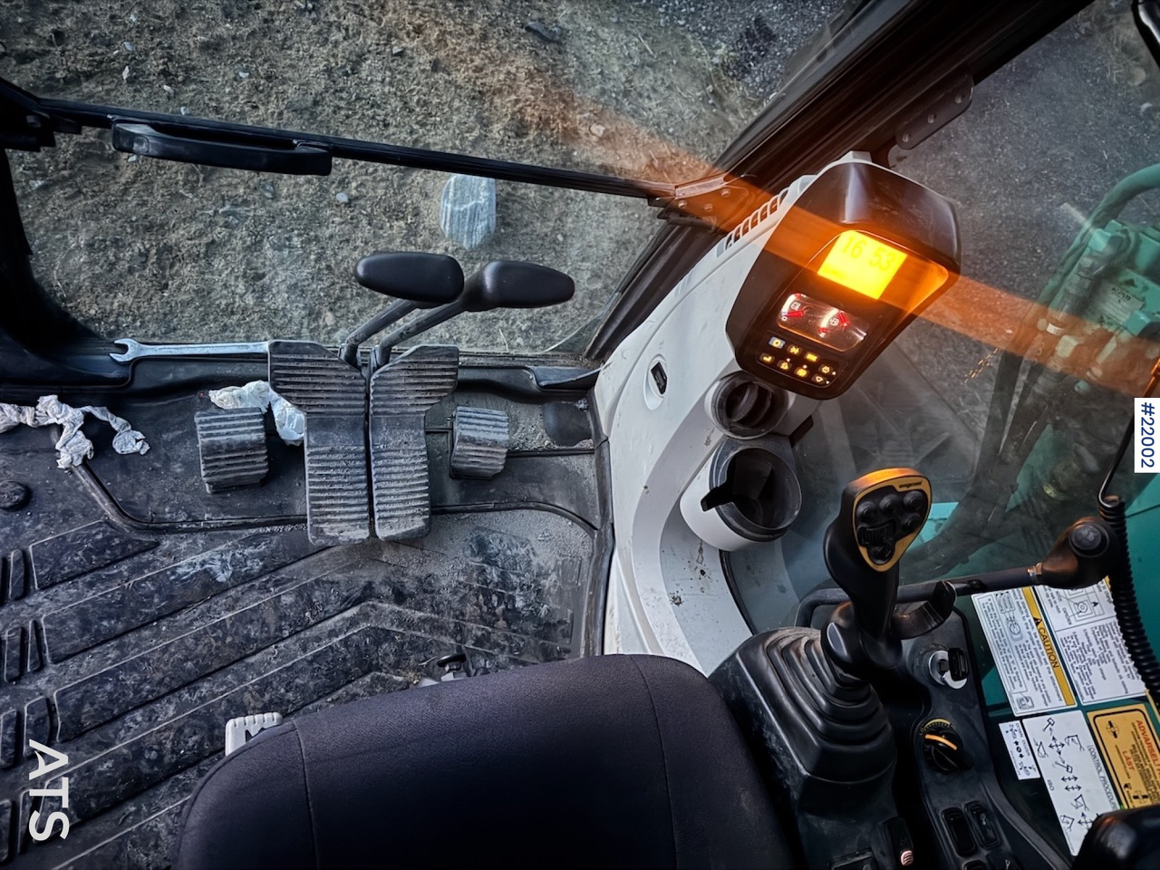 Excavator Kobelco 2016 Kobelco SK75SR Beltegraver m/ Rototilt og Pusseskuffe.: picture 10