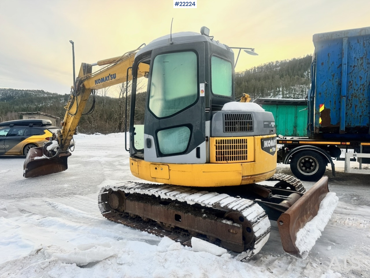 Komatsu PC78US-6 m/ Rototilt – 3 skuffer – 6300 timer! SE VIDEO - Crawler excavator: picture 3 Komatsu PC78US-6 m/ Rototilt – 3 skuffer – 6300 timer! SE VIDEO - Crawler excavator: picture 3