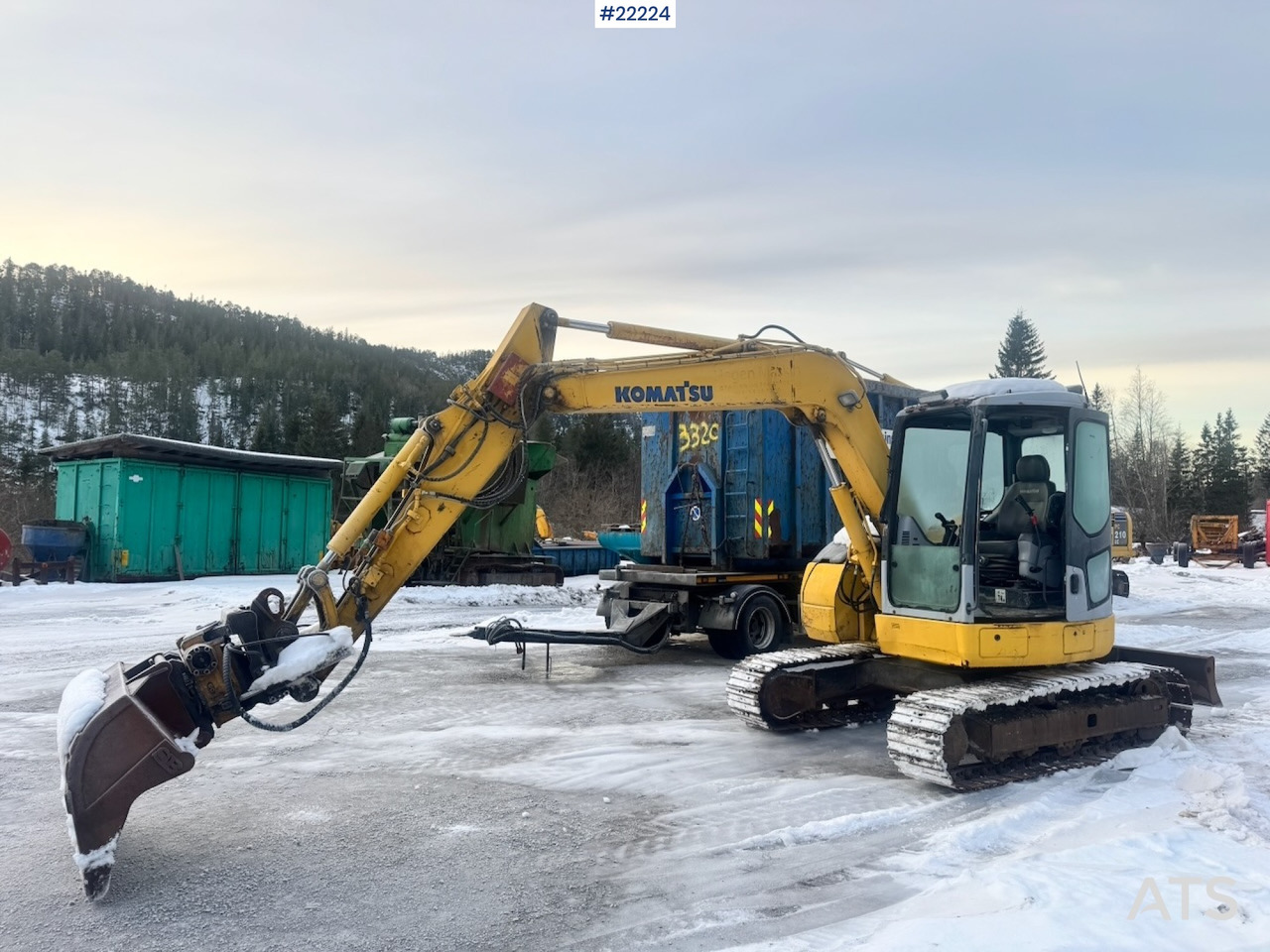 Komatsu PC78US-6 m/ Rototilt – 3 skuffer – 6300 timer! SE VIDEO - Crawler excavator: picture 2 Komatsu PC78US-6 m/ Rototilt – 3 skuffer – 6300 timer! SE VIDEO - Crawler excavator: picture 2