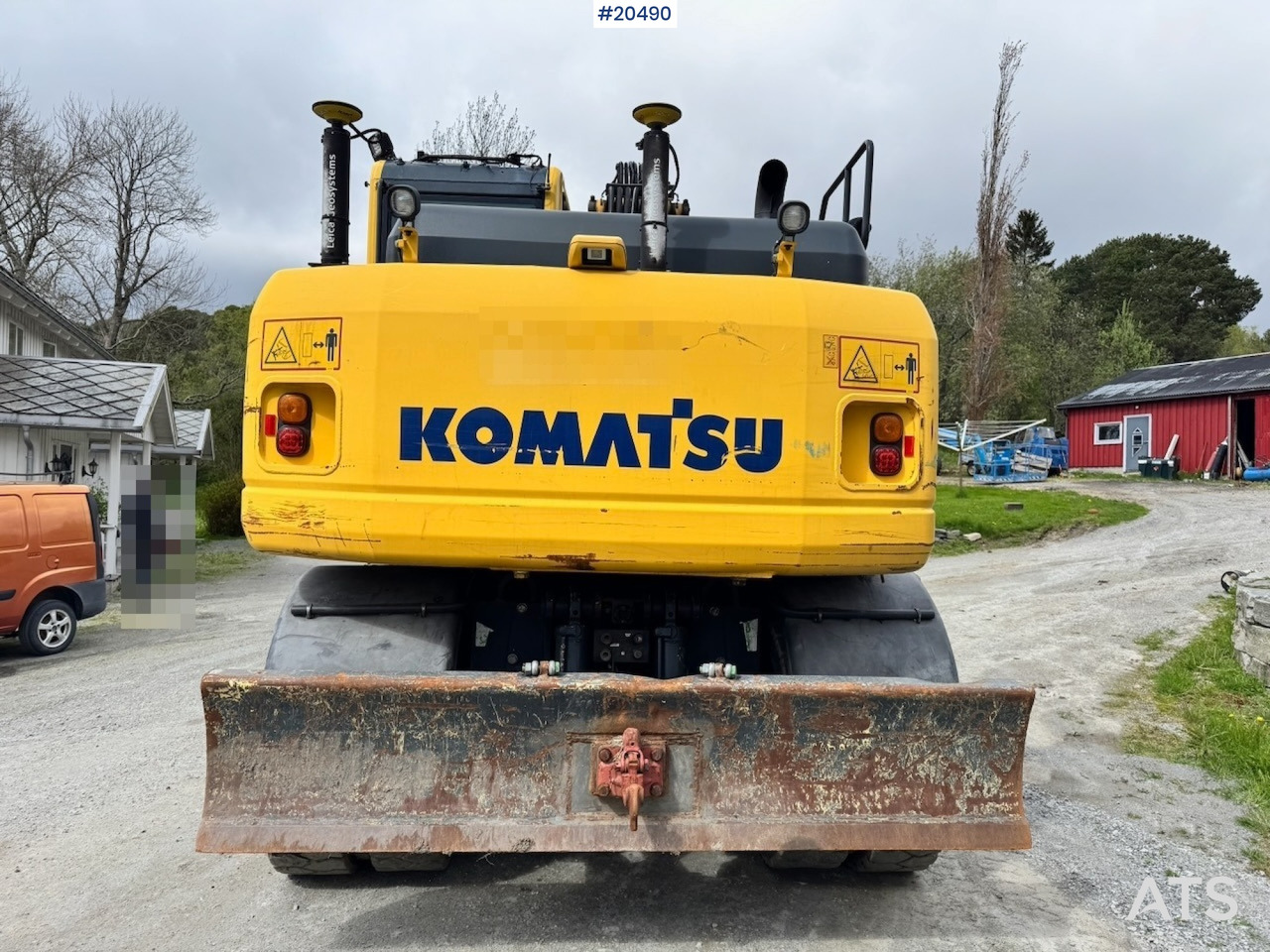 Komatsu PW160-8 - Wheel loader: picture 5 Komatsu PW160-8 - Wheel loader: picture 5