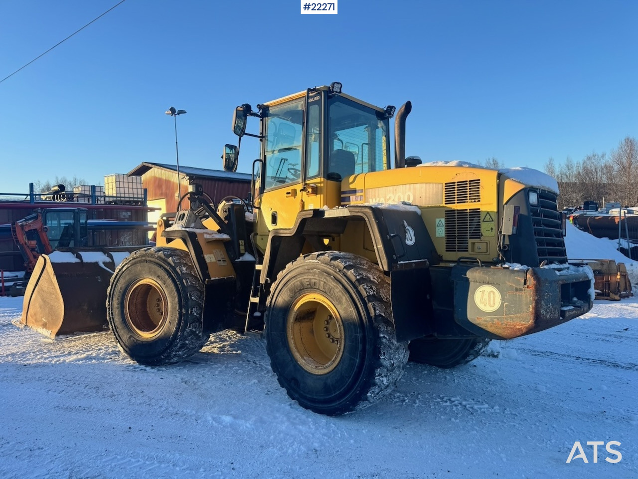 Komatsu WA200-5 Hjullaster. Rep objekt. SE VIDEO - Wheel loader: picture 4 Komatsu WA200-5 Hjullaster. Rep objekt. SE VIDEO - Wheel loader: picture 4