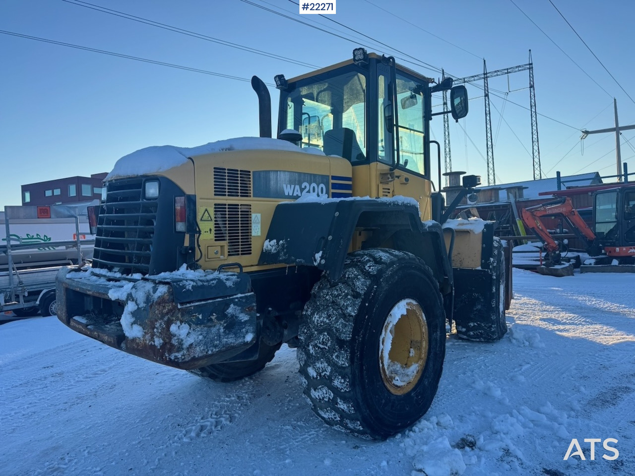 Komatsu WA200-5 Hjullaster. Rep objekt. SE VIDEO leasing Komatsu WA200-5 Hjullaster. Rep objekt. SE VIDEO: picture 7 Komatsu WA200-5 Hjullaster. Rep objekt. SE VIDEO leasing Komatsu WA200-5 Hjullaster. Rep objekt. SE VIDEO: picture 7