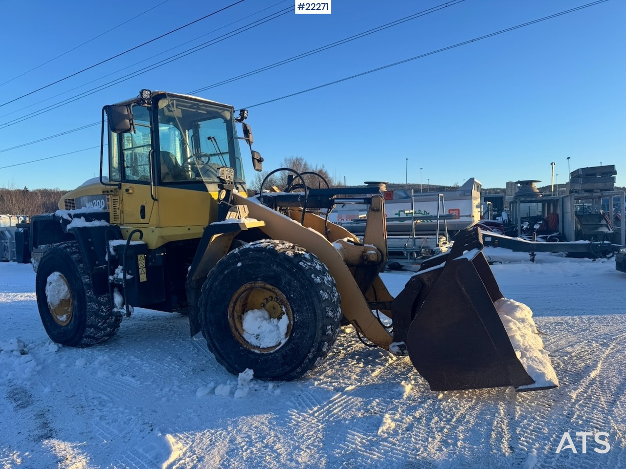 Komatsu WA200-5 Hjullaster. Rep objekt. SE VIDEO leasing Komatsu WA200-5 Hjullaster. Rep objekt. SE VIDEO: picture 9 Komatsu WA200-5 Hjullaster. Rep objekt. SE VIDEO leasing Komatsu WA200-5 Hjullaster. Rep objekt. SE VIDEO: picture 9