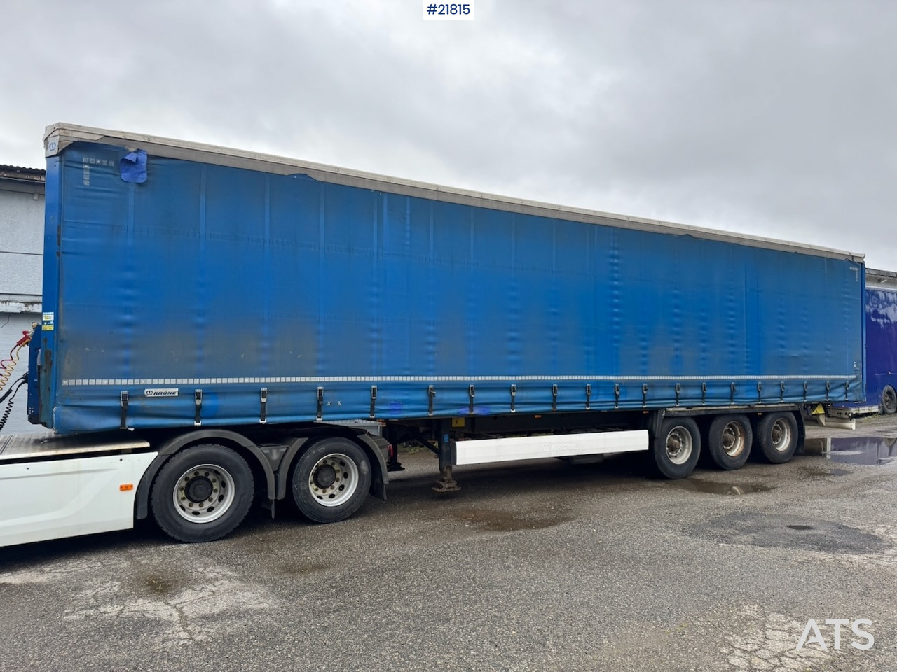 Krone Kapelltralle. Eu-godkjent. - Curtainsider semi-trailer: picture 2 Krone Kapelltralle. Eu-godkjent. - Curtainsider semi-trailer: picture 2