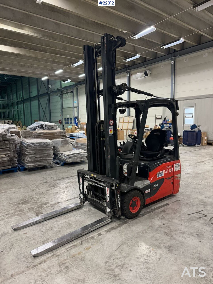 Linde E16C - Electric forklift: picture 2 Linde E16C - Electric forklift: picture 2