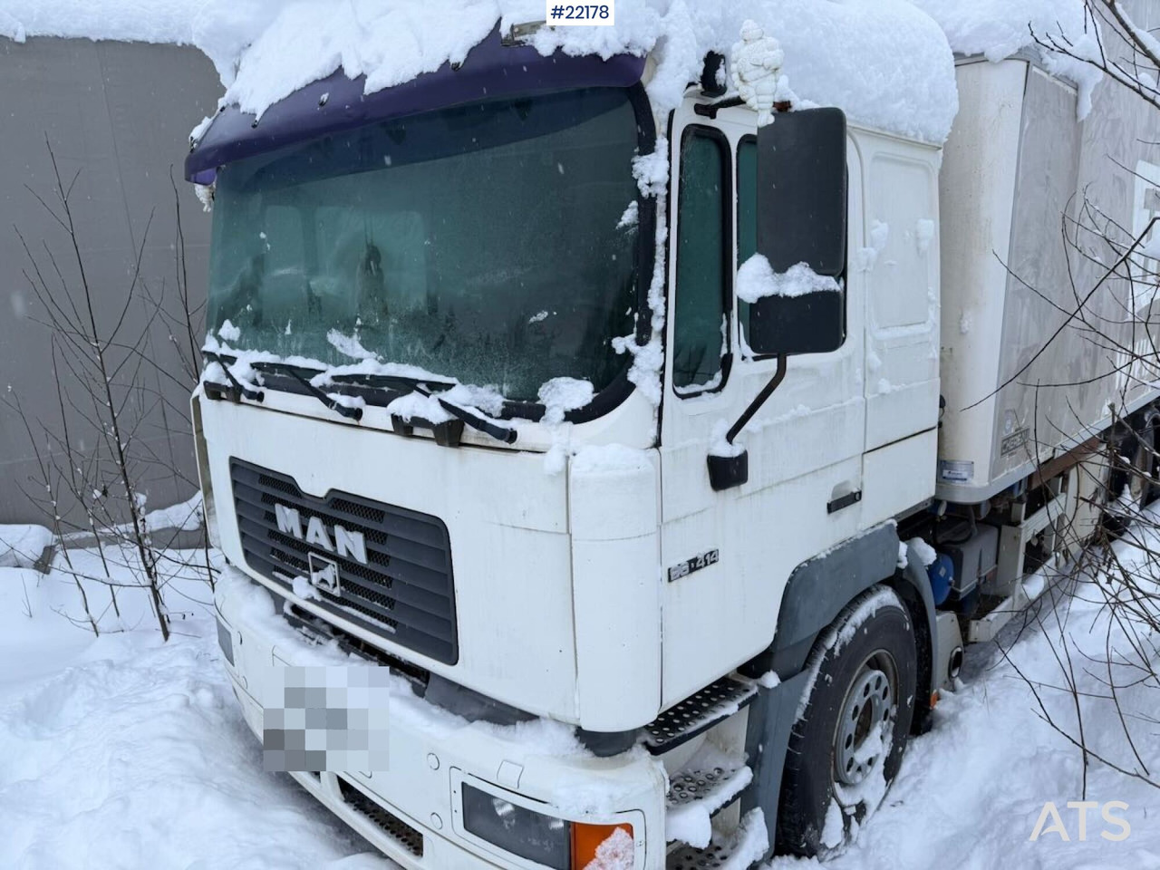 MAN 2000 MAN 26.414 Chassis m/ 2 vekselflak. Skiftet girkasse. - Refrigerator truck: picture 3 MAN 2000 MAN 26.414 Chassis m/ 2 vekselflak. Skiftet girkasse. - Refrigerator truck: picture 3