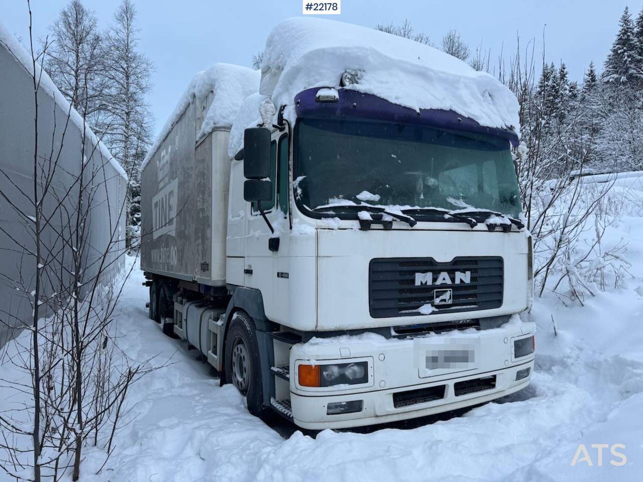 MAN 2000 MAN 26.414 Chassis m/ 2 vekselflak. Skiftet girkasse. - Refrigerator truck: picture 5 MAN 2000 MAN 26.414 Chassis m/ 2 vekselflak. Skiftet girkasse. - Refrigerator truck: picture 5
