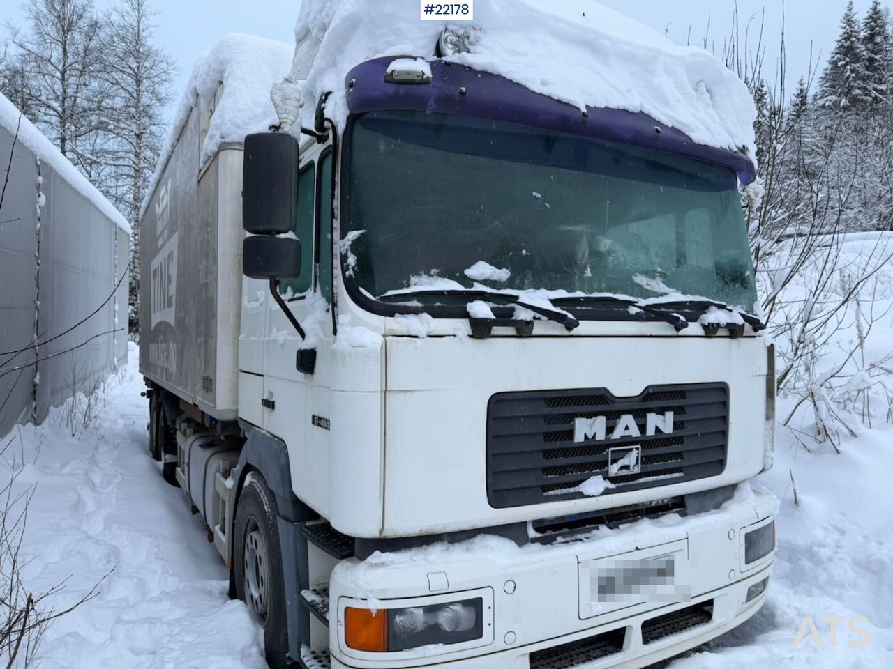 MAN 2000 MAN 26.414 Chassis m/ 2 vekselflak. Skiftet girkasse. - Refrigerator truck: picture 4 MAN 2000 MAN 26.414 Chassis m/ 2 vekselflak. Skiftet girkasse. - Refrigerator truck: picture 4