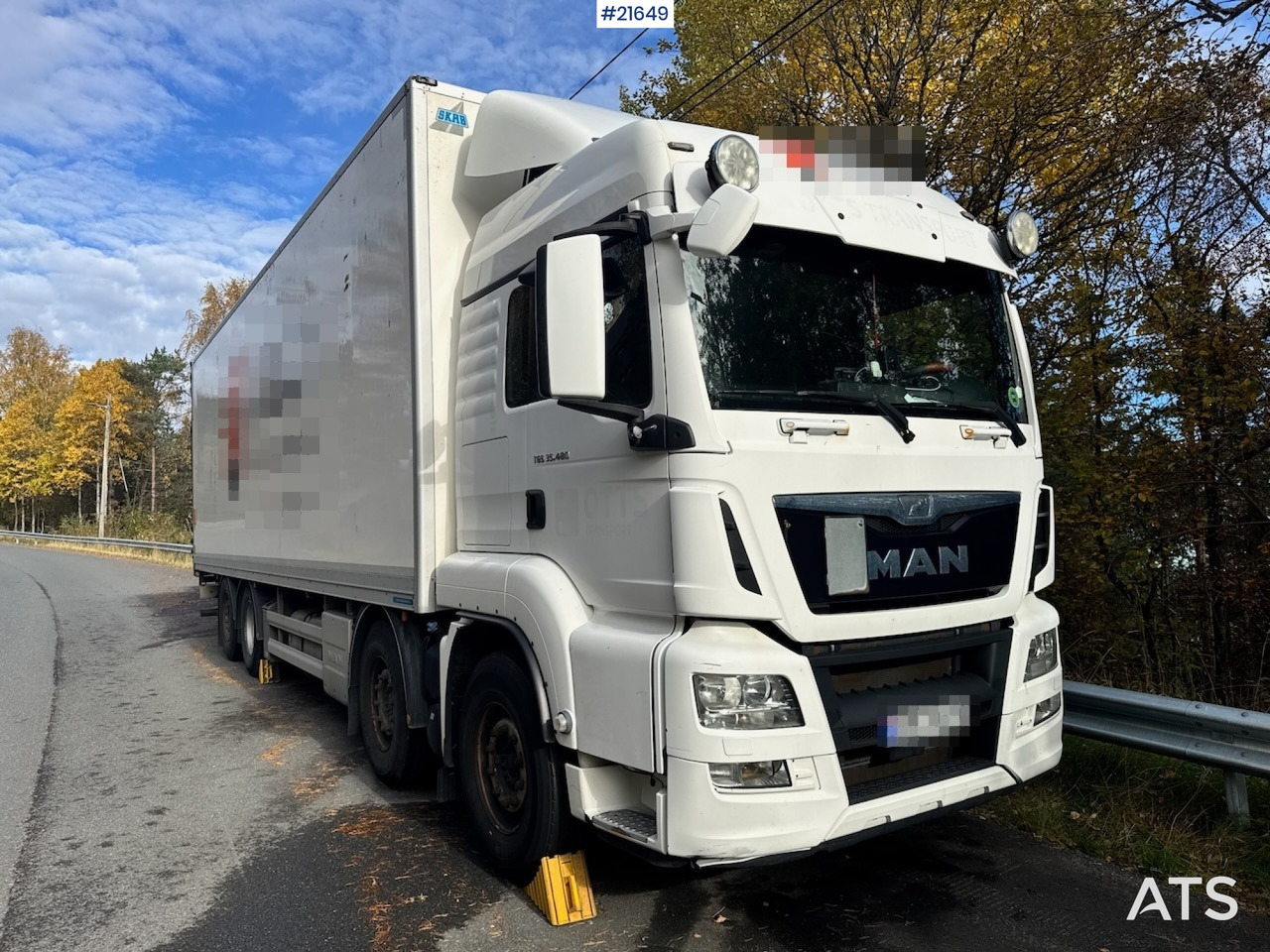MAN MAN TGS 35.480 8x2 Skapbil m/ Full sideåpning. - Box truck: picture 1 MAN MAN TGS 35.480 8x2 Skapbil m/ Full sideåpning. - Box truck: picture 1