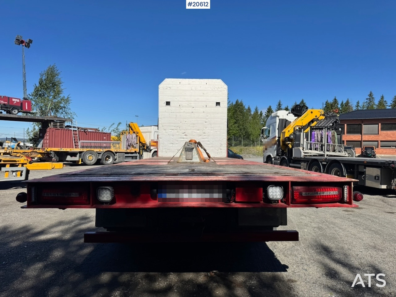 MAN TGX 580 Planbil - Dropside/ Flatbed truck: picture 5 MAN TGX 580 Planbil - Dropside/ Flatbed truck: picture 5