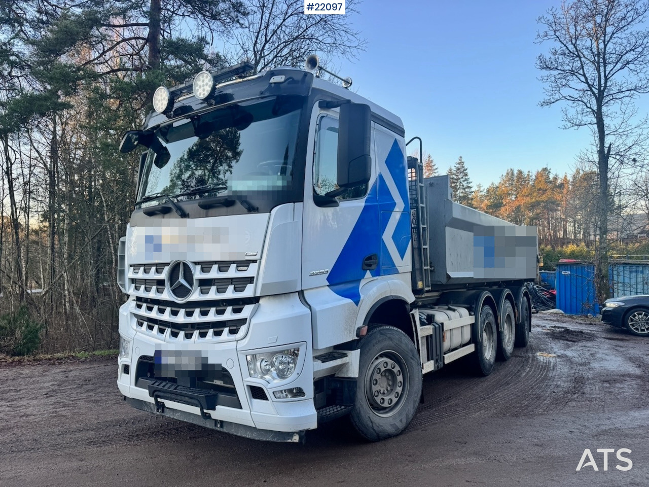 Mercedes 2020 Mercedes Arocs 3253 Tridem Krokbil - Hook lift truck: picture 2 Mercedes 2020 Mercedes Arocs 3253 Tridem Krokbil - Hook lift truck: picture 2