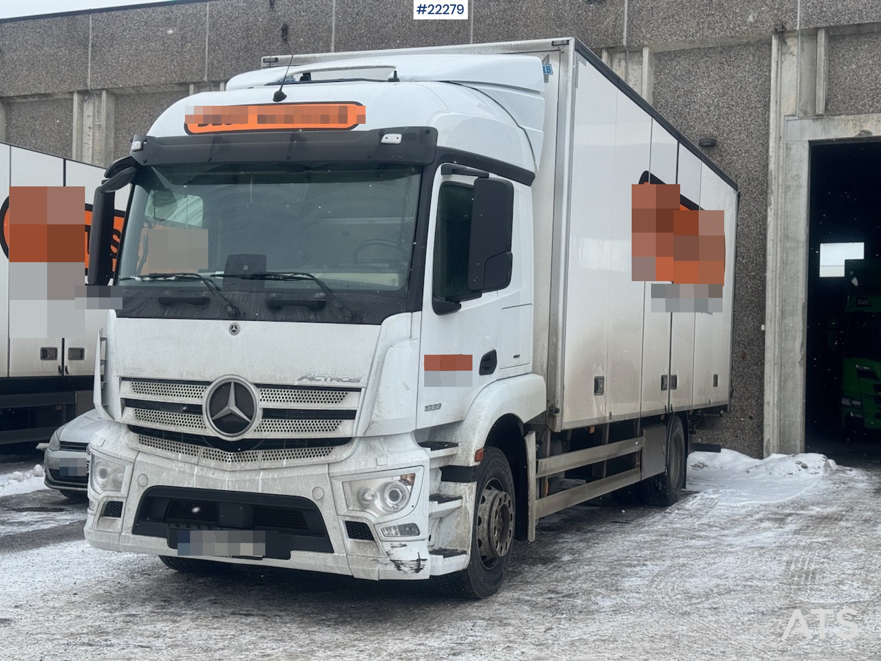 Mercedes Actros 1833 Skapbil – Full sideåpning - 97 000 km! - Box truck: picture 2 Mercedes Actros 1833 Skapbil – Full sideåpning - 97 000 km! - Box truck: picture 2