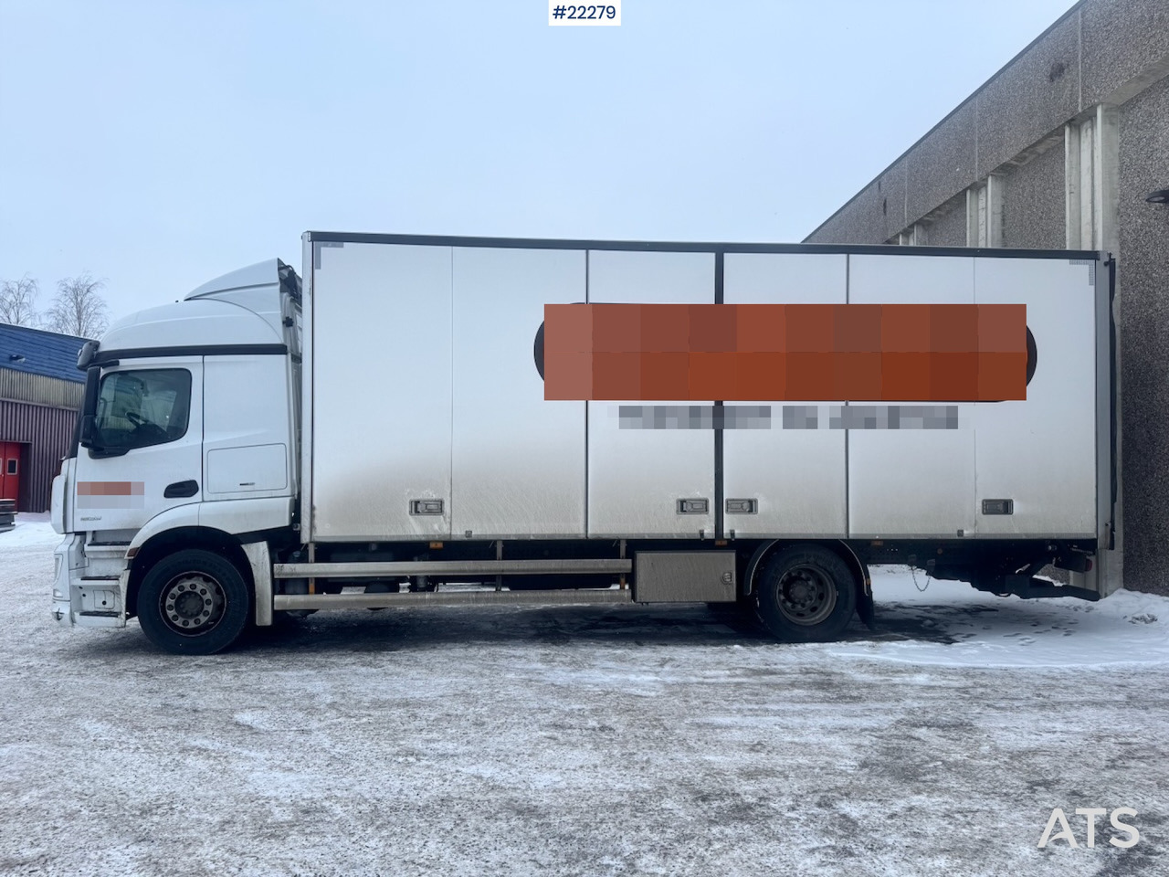 Mercedes Actros 1833 Skapbil – Full sideåpning - 97 000 km! - Box truck: picture 4 Mercedes Actros 1833 Skapbil – Full sideåpning - 97 000 km! - Box truck: picture 4