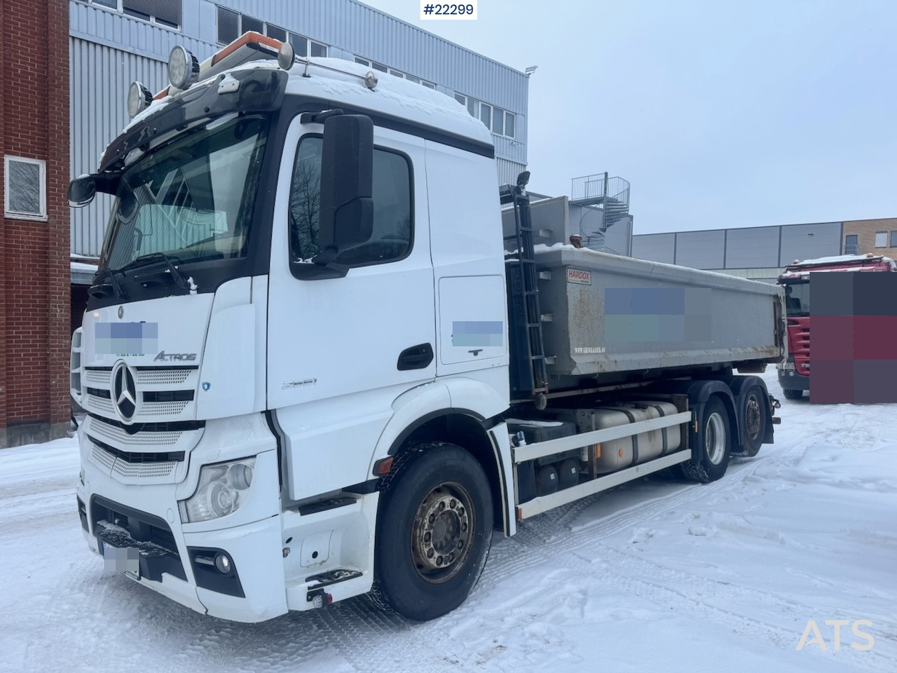 Mercedes Actros 2551 6x2 Krokbil – Uten Kasse SE VIDEO - Hook lift truck: picture 2 Mercedes Actros 2551 6x2 Krokbil – Uten Kasse SE VIDEO - Hook lift truck: picture 2