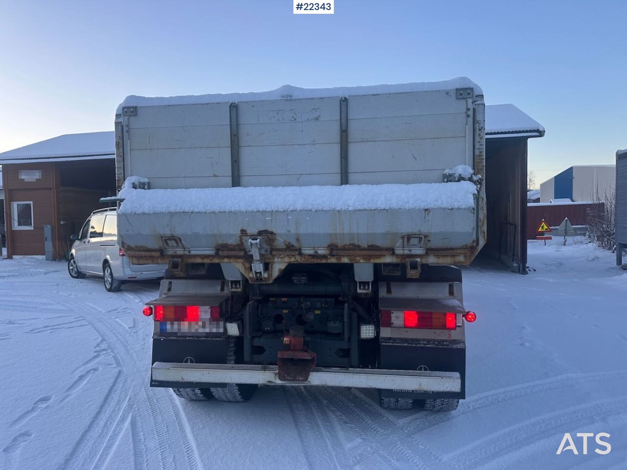 Mercedes Actros 2655K 6x4 brøyterigger tippbil m/ grusrive og underliggende skjær. En eier! SE VIDEO - Tipper: picture 5 Mercedes Actros 2655K 6x4 brøyterigger tippbil m/ grusrive og underliggende skjær. En eier! SE VIDEO - Tipper: picture 5