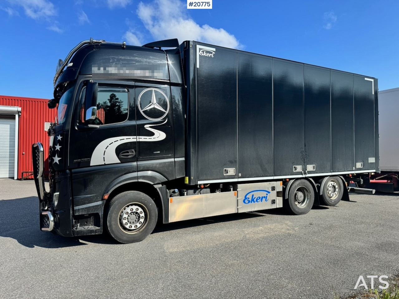 Mercedes Actros - Box truck: picture 3 Mercedes Actros - Box truck: picture 3