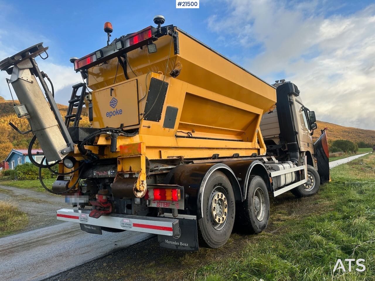Mercedes actros 2848 - Hook lift truck: picture 5 Mercedes actros 2848 - Hook lift truck: picture 5
