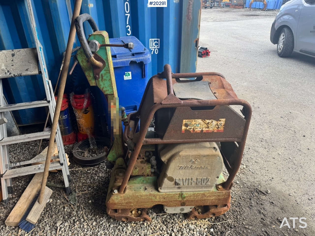 Mikasa MVH-502 - Vibratory plate: picture 1 Mikasa MVH-502 - Vibratory plate: picture 1