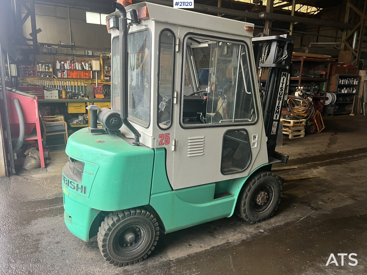 Mitsubishi FD-25 - Electric forklift: picture 3 Mitsubishi FD-25 - Electric forklift: picture 3