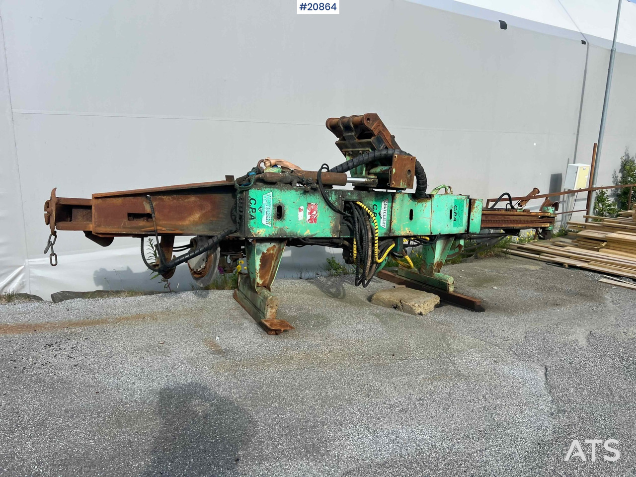 Montabert CPA500 boretårn m/ hc 150 hammer - Drilling rig: picture 5 Montabert CPA500 boretårn m/ hc 150 hammer - Drilling rig: picture 5