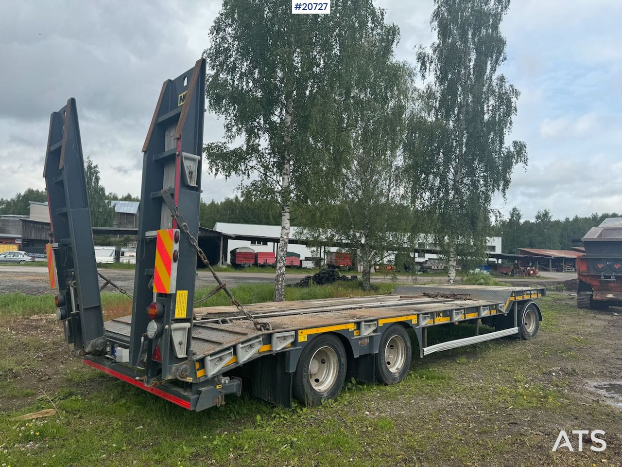 NC m/ hydrauliske kjørebruer - Low loader trailer: picture 3 NC m/ hydrauliske kjørebruer - Low loader trailer: picture 3