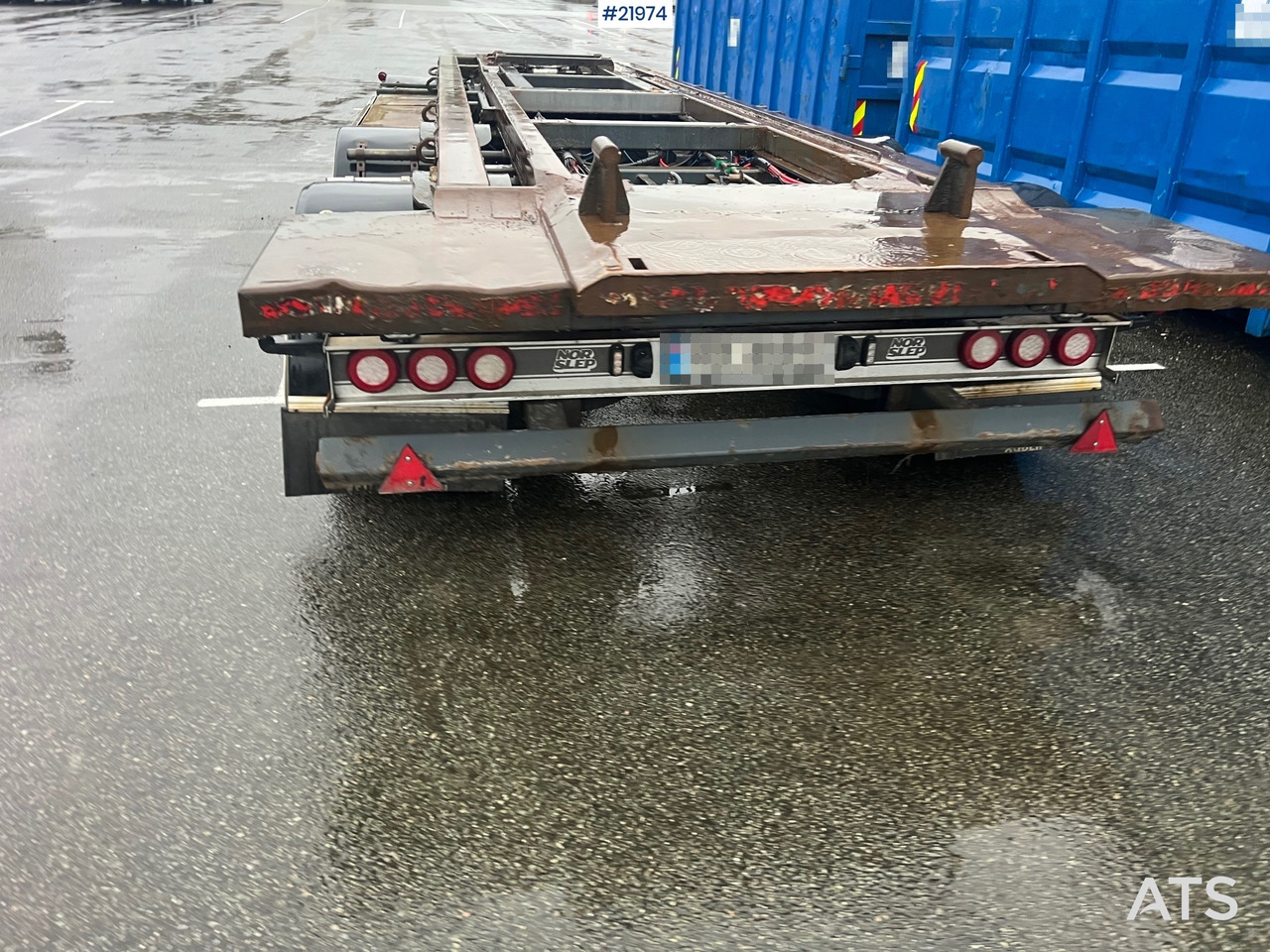 NOR SLEP sl-28kt 3 akslet krokslep m/ tipp - Roll-off/ Skip trailer: picture 5 NOR SLEP sl-28kt 3 akslet krokslep m/ tipp - Roll-off/ Skip trailer: picture 5