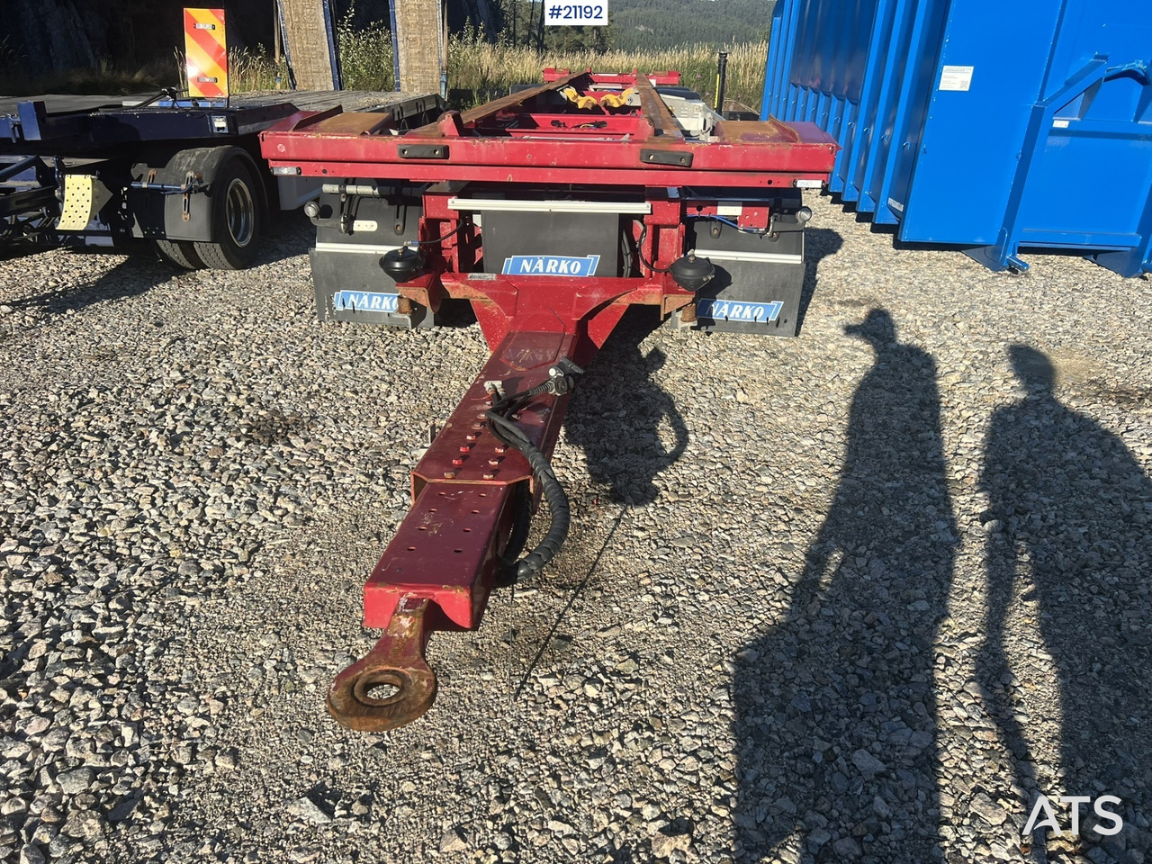 Narko 4 akslet container henger - Roll-off/ Skip trailer: picture 4 Narko 4 akslet container henger - Roll-off/ Skip trailer: picture 4