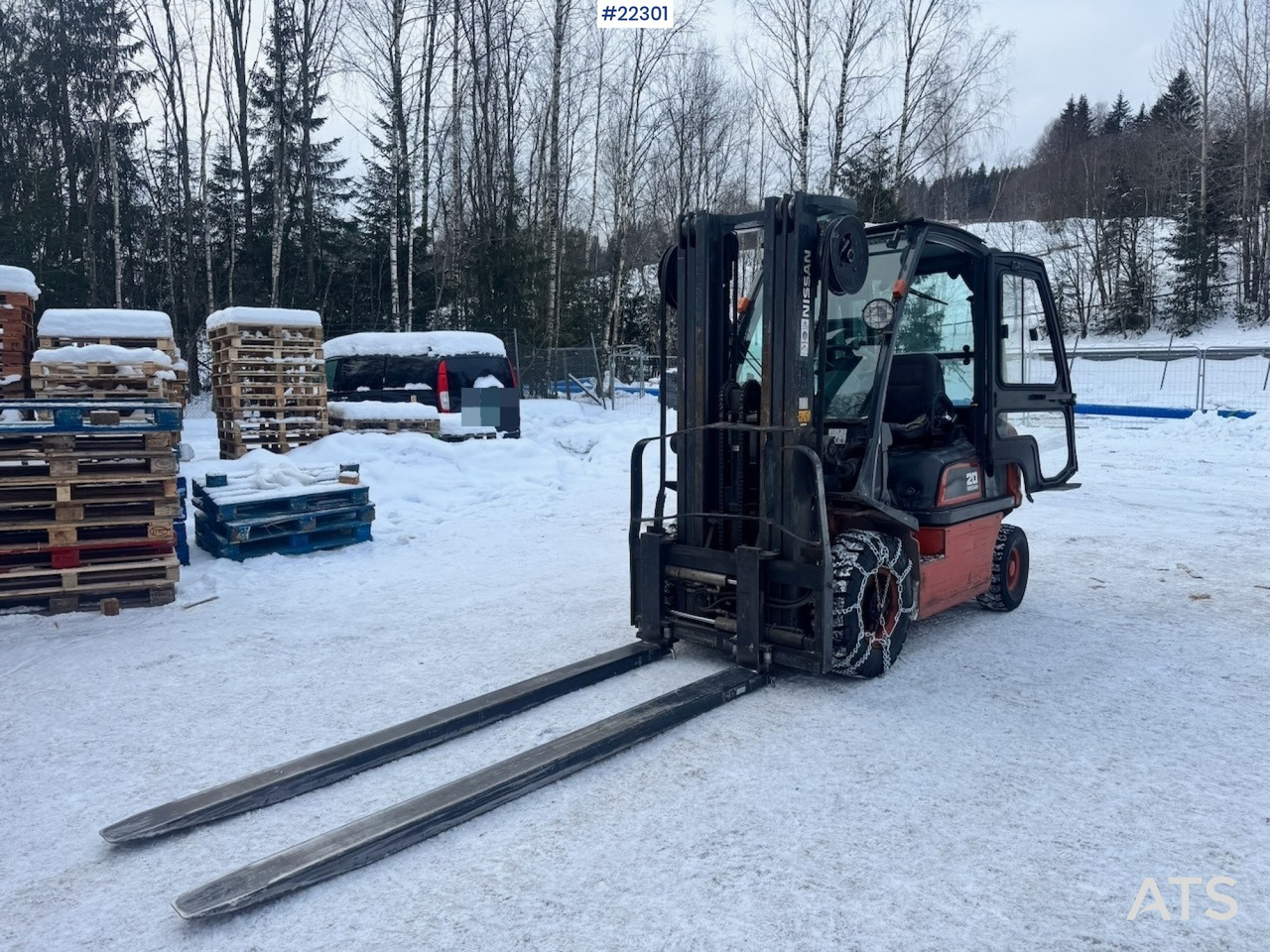 Nissan FD 02A200 Gaffeltruck. - Diesel forklift: picture 1 Nissan FD 02A200 Gaffeltruck. - Diesel forklift: picture 1