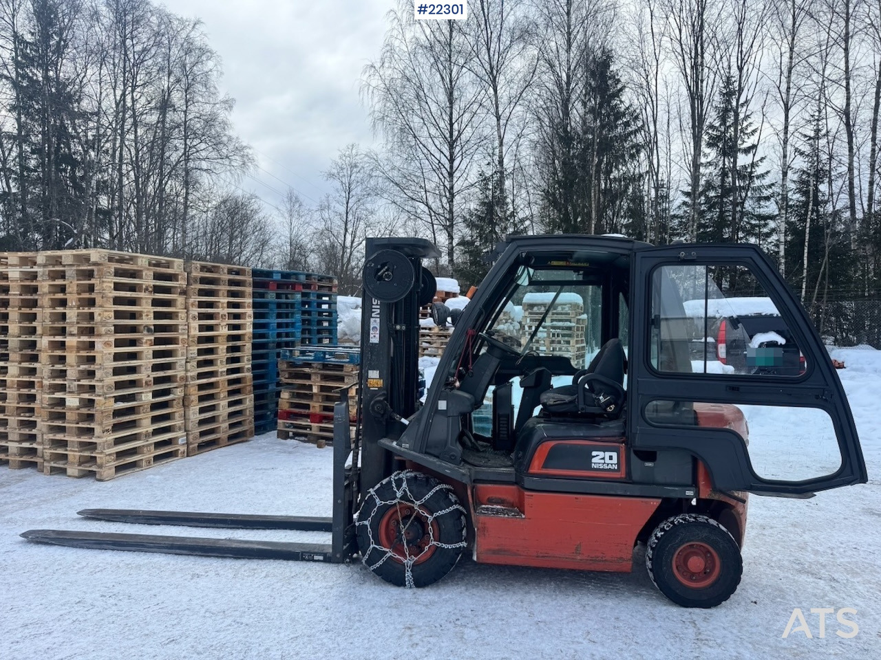 Nissan FD 02A200 Gaffeltruck. - Diesel forklift: picture 2 Nissan FD 02A200 Gaffeltruck. - Diesel forklift: picture 2