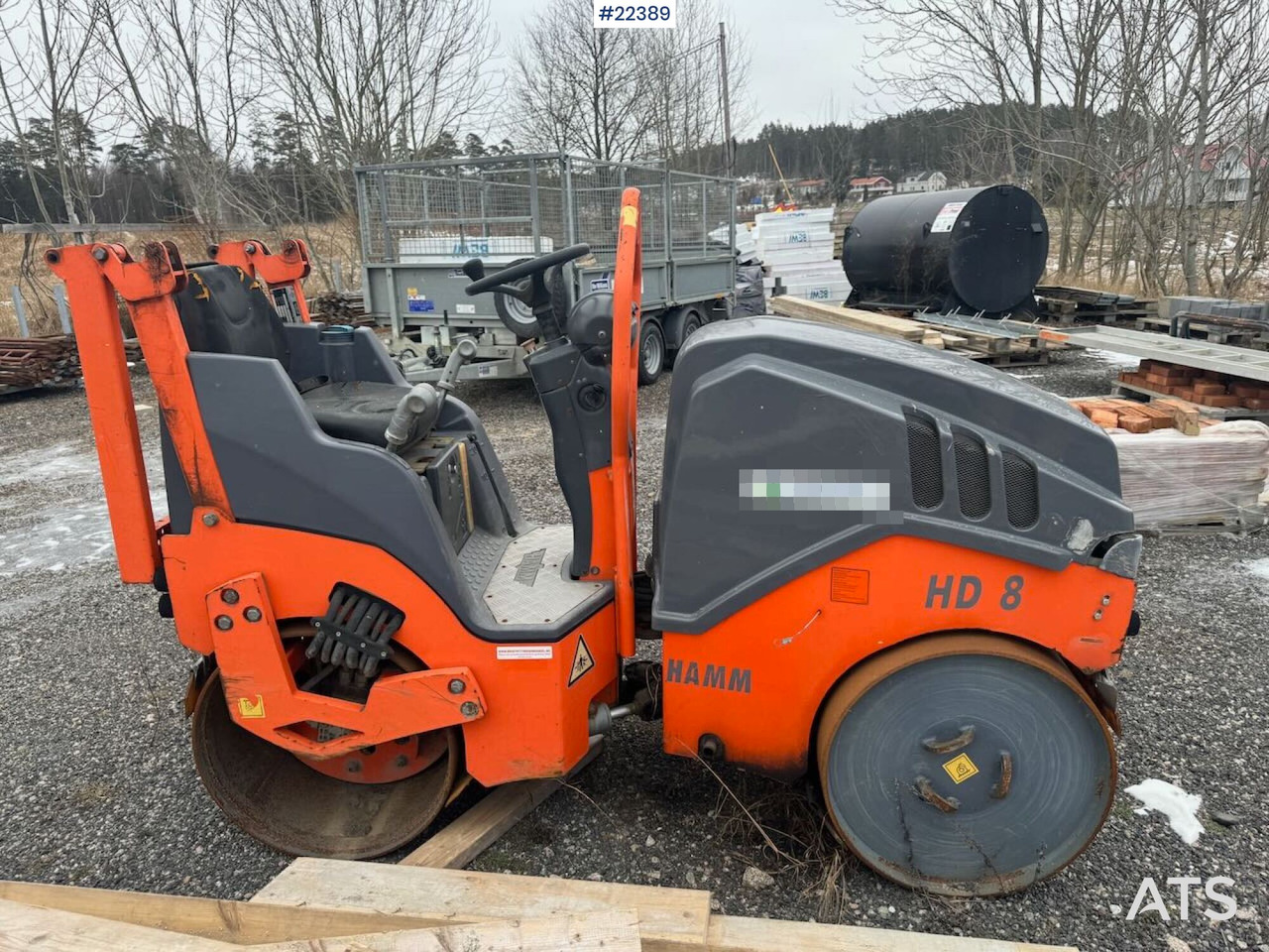 HAMM 2008 HAMM HD 8 VV vals - Other machinery: picture 4 HAMM 2008 HAMM HD 8 VV vals - Other machinery: picture 4