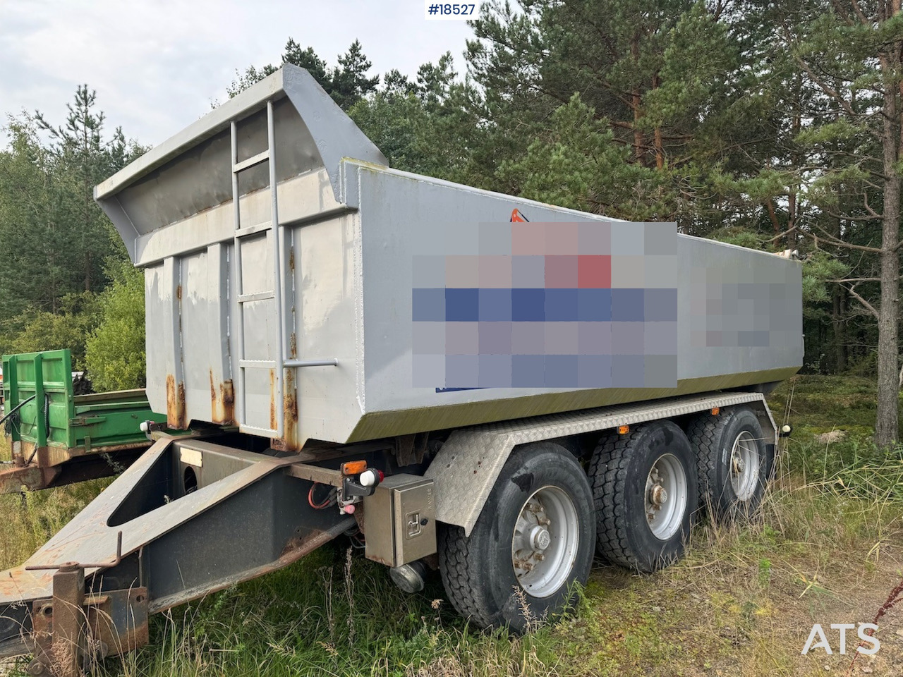 Renders trippelkjerre - Tipper trailer: picture 3 Renders trippelkjerre - Tipper trailer: picture 3