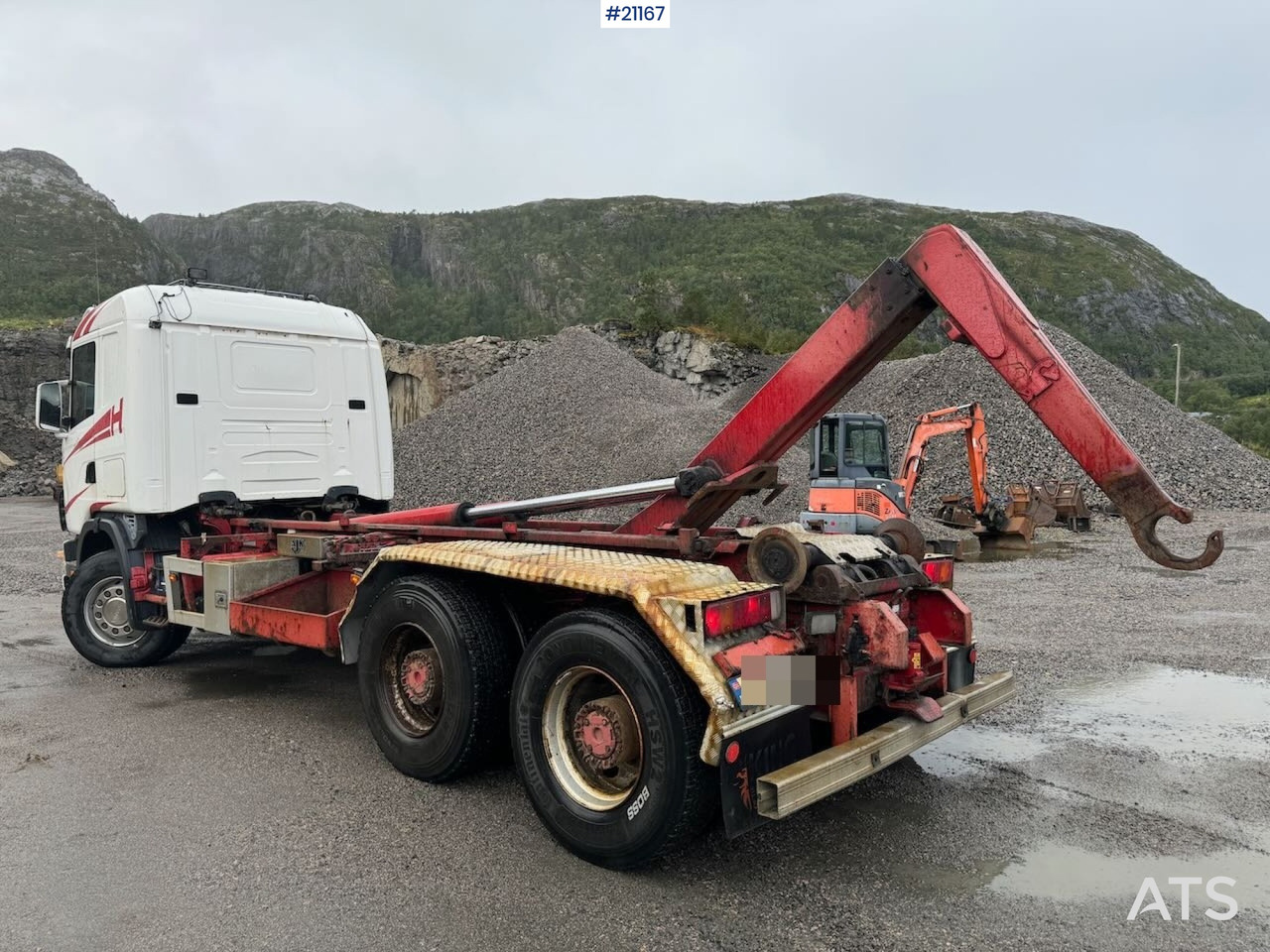 Scania 2003 Scania R164 6x4 Krokbil. Eu-godkjent til 06.2026 - Hook lift truck: picture 4 Scania 2003 Scania R164 6x4 Krokbil. Eu-godkjent til 06.2026 - Hook lift truck: picture 4