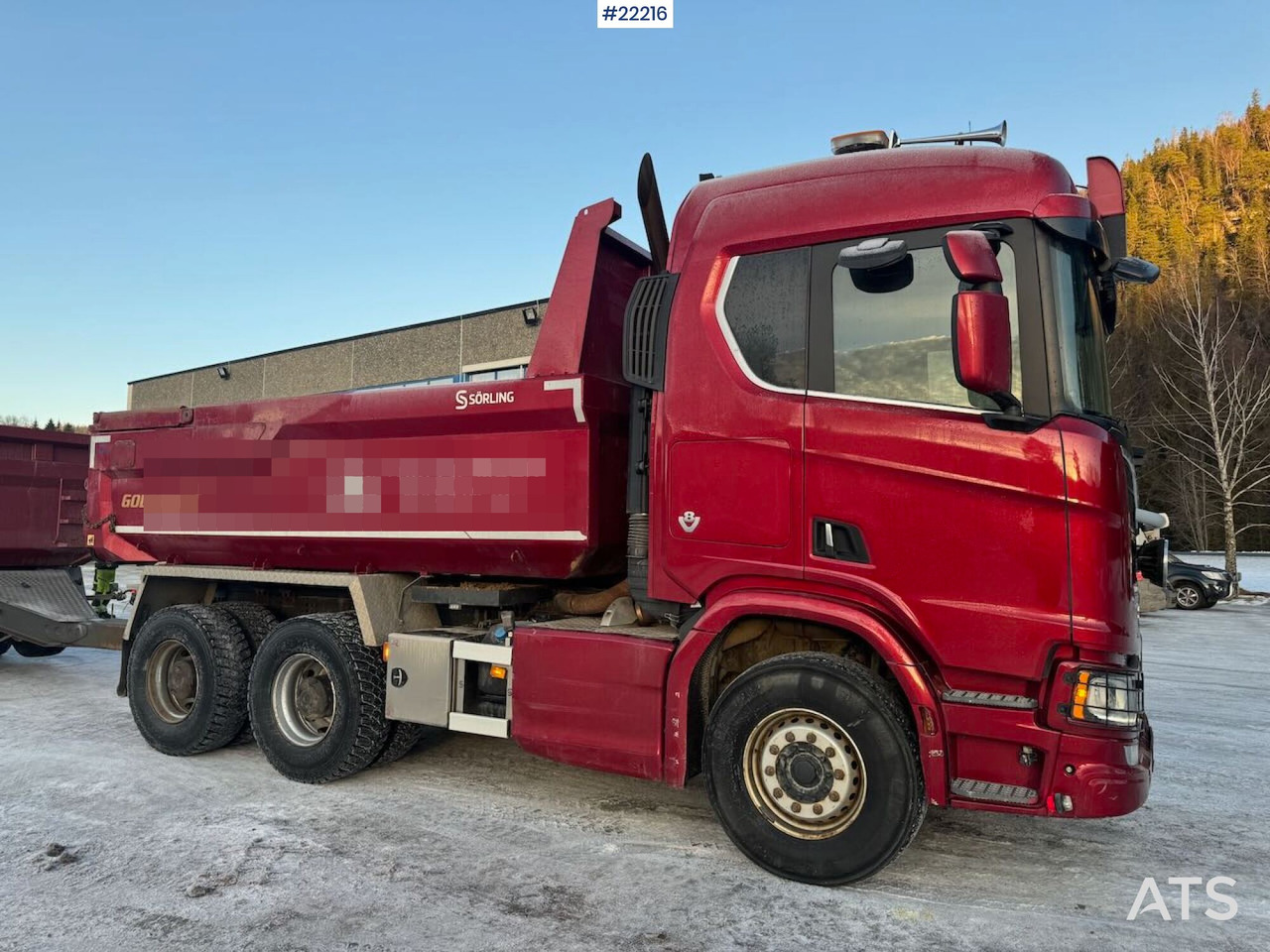 Scania 2020 Scania R650 6x4 tippbil med 2020 Sørling trippelkjerre - Tipper: picture 3 Scania 2020 Scania R650 6x4 tippbil med 2020 Sørling trippelkjerre - Tipper: picture 3