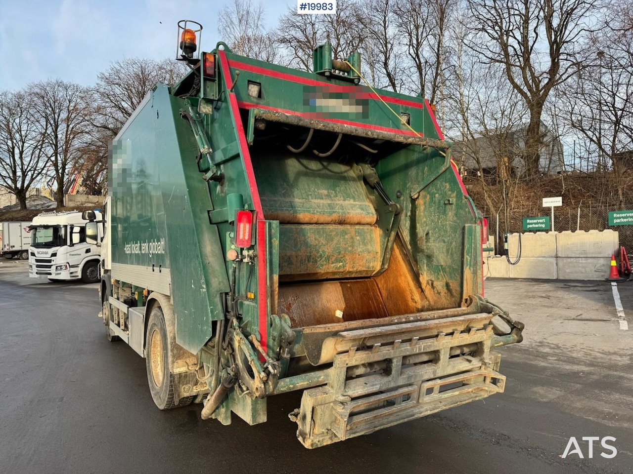 Scania P280 - Garbage truck: picture 3 Scania P280 - Garbage truck: picture 3