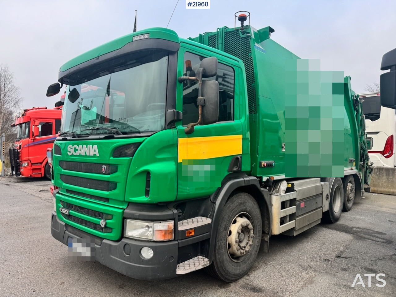 Scania P340 - Garbage truck: picture 2 Scania P340 - Garbage truck: picture 2
