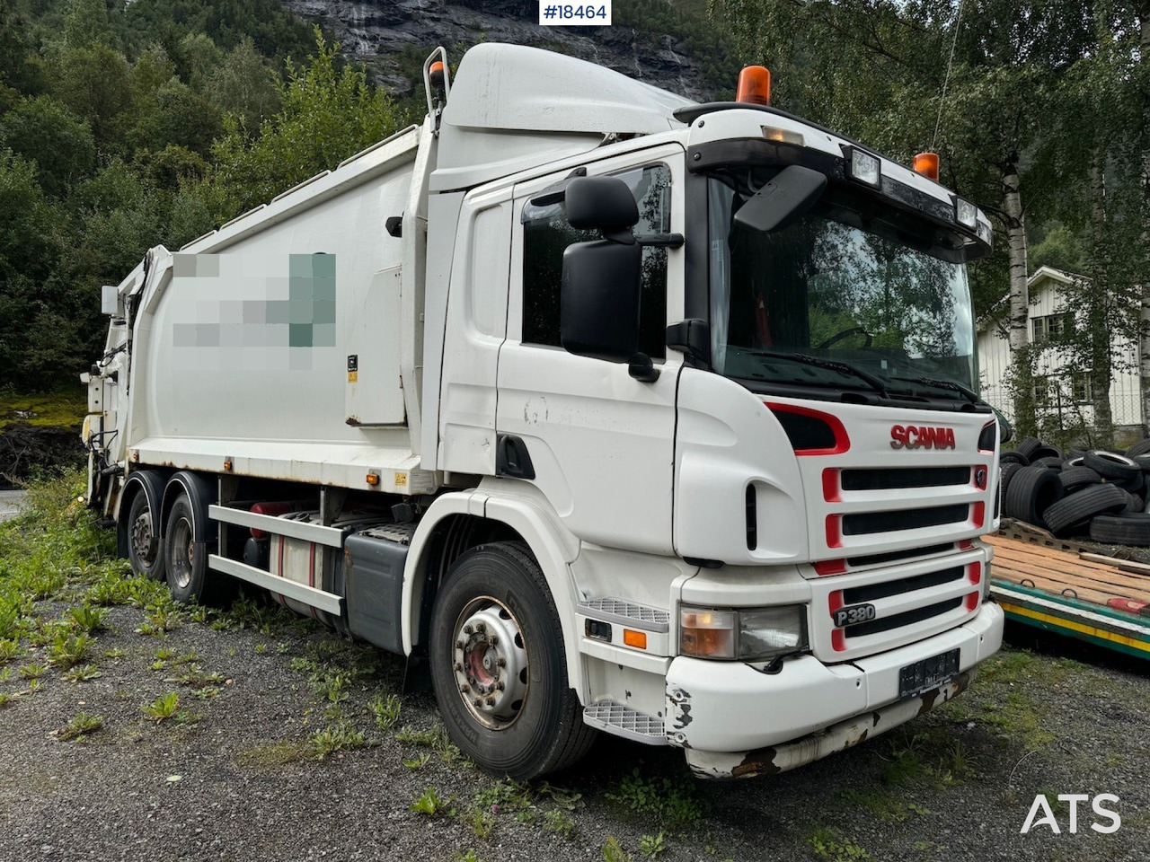 Scania P380 - Garbage truck: picture 1 Scania P380 - Garbage truck: picture 1